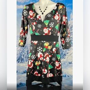 Women’s Santa and Snowmen Holiday dress
